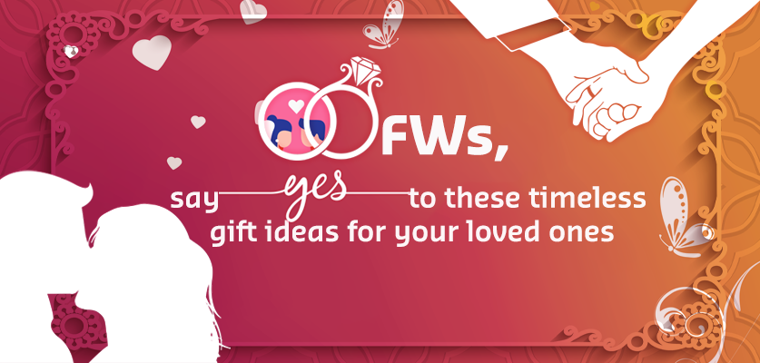 OFWs, here are some timeless wedding gift ideas for your loved ones